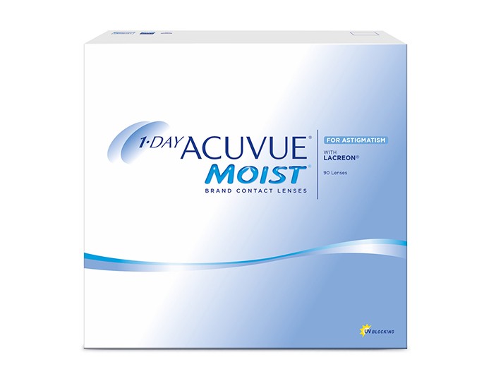 Johnson&Johnson 1-Day Acuvue Moist for Astigmatism (90 шт)